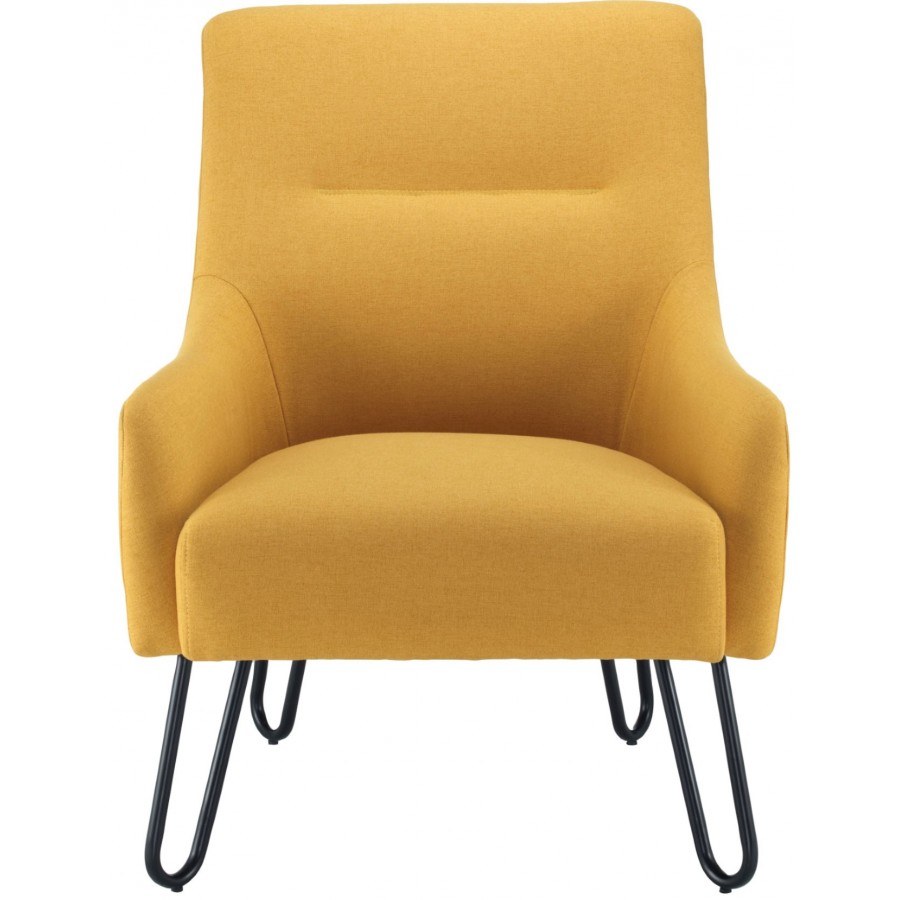 Pearl Fabric Breakout Reception Chair